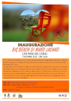 INAUGURAZIONE: BIG BENCH DI MURO LUCANO BB#453